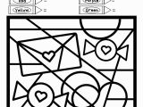 Color by Number Valentines Day Coloring Pages Valentine S Day Coloring Pages Free Printable April