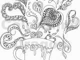 Color Pages for Adults Hearts Coloring Pages Hearts with Ribbons Unique Awesome Coloring Page