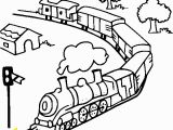Coloring Image Of A Train toy Train Line Coloring Page