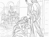 Coloring Page Jesus Heals Ten Lepers Coloring Pages Template Part 5
