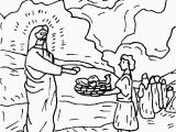 Coloring Page Of Jesus Feeding the 5000 Jesus Feeding 5000 Coloring Page Coloring Home