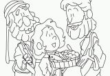 Coloring Page Of Jesus Feeding the 5000 Jesus Feeds 5000 Coloring Page Coloring Home