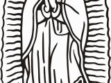 Coloring Page Of Our Lady Of Guadalupe Our Lady Guadalupe Coloring Page Coloring Home