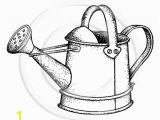 Coloring Page Watering Can 1649 F Watering Can