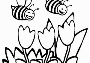 Coloring Page Watering Can Bees Coloring Page Free Bees Line Coloring
