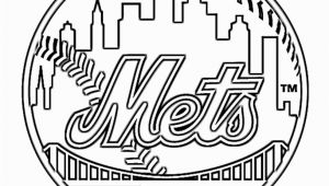 Coloring Pages Baseball Team Logos New York Mets Coloring Page Baseball Team Logo at Yescoloring