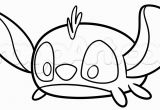 Coloring Pages Disney Tsum Tsum How to Draw Tsum Tsum Stitch Step 6
