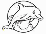 Coloring Pages Dolphins Printable Dolphin