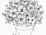 Coloring Pages for Adults Flowers Rosh Hashana Ecard Awesome Cool Vases Flower Vase Coloring