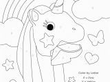 Coloring Pages for First Grade Color by Letters Coloring Pages