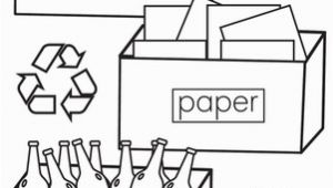 Coloring Pages for First Grade Color the Recycling with Images