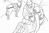 Coloring Pages for Good Samaritan A Coloring Page for Children Of "the Good Samaritan" From