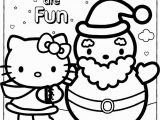 Coloring Pages for Hello Kitty Happy Holidays Hello Kitty Coloring Page