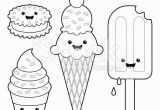 Coloring Pages for Ice Cream Cute Ice Cream Characters