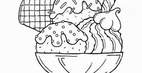 Coloring Pages for Ice Cream Printable Ice Cream Coloring Pages Di 2020