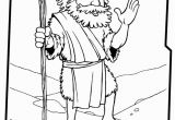 Coloring Pages for John the Baptist John the Baptist