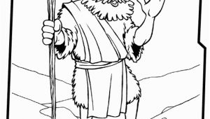 Coloring Pages for John the Baptist John the Baptist