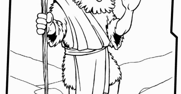 Coloring Pages for John the Baptist John the Baptist