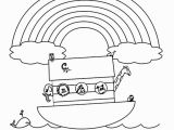 Coloring Pages for Noah S Ark Beautiful Noah and the Ark Coloring Page Encoloring