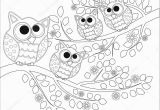 Coloring Pages for Older Students Coloring Book Adult Older Children Coloring Page Cute Owl