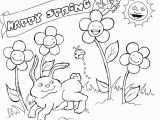 Coloring Pages for Preschoolers Spring Spring Coloring Pages Free