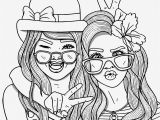 Coloring Pages for Teenage Girl Online Bestie