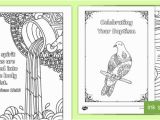 Coloring Pages for Visually Impaired Baptism Mindfulness Colouring Pages Teacher Made