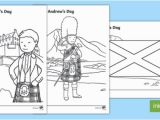 Coloring Pages for Visually Impaired Saint andrew S Day Scottish Colouring Pages Scottish