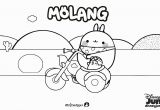 Coloring Pages for Young Kids Molang Colouring Page 2