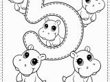 Coloring Pages for Young toddlers Number 5 Preschool Printables Free Worksheets and