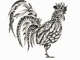 Coloring Pages Free Printable Rooster Pointillism Rooster Print by Studioamylynn On Etsy S