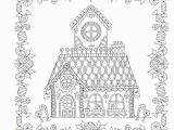 Coloring Pages Gingerbread Houses Printable Amazon Johanna S Christmas A Festive Coloring Book