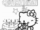 Coloring Pages Hello Kitty Birthday Free Hello Kitty Coloring Pages Happy Birthday Download