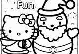 Coloring Pages Hello Kitty Christmas Happy Holidays Hello Kitty Coloring Page