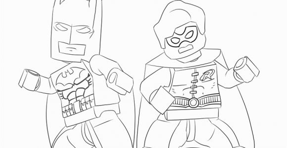 Coloring Pages Lego Batman and Robin Batman and Robin Lego Coloring Pages Printable