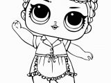 Coloring Pages Lol Dolls Printable Lol Surprise Coloring Sleeping B B with Images