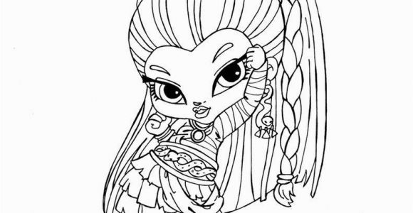 Coloring Pages Monster High Printable Baby Monster High Coloring Pages