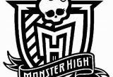 Coloring Pages Monster High Printable Monster High Monster High Logo Coloring Pages Free