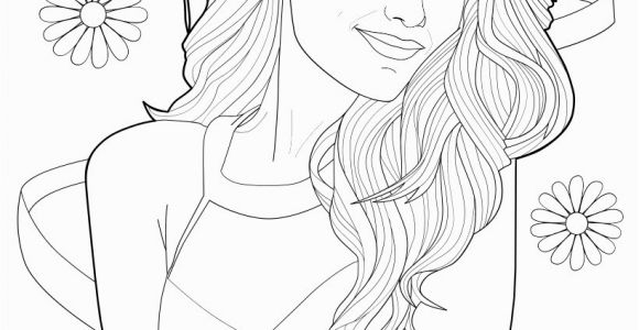 Coloring Pages Of Ariana Grande Coloring Picture Of Ariana Grande Coloring Pages Hellokids