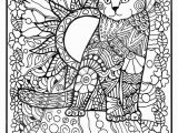 Coloring Pages Of Cats Printable 24 Coloring Pages Featuring Beautifully Intricate Cats and