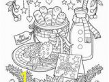 Coloring Pages Of Christmas Cookies 663 Best Coloring Christmas Images On Pinterest