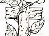 Coloring Pages Of Crosses and Roses Cross with Rose Stock Illustration Download Image now