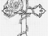 Coloring Pages Of Crosses and Roses Cross with Roses Printable Sheets