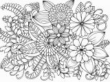 Coloring Pages Of Flowers for Teenagers Difficult Very Detailed Flowers Coloring Pages for Adults Hard to
