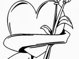 Coloring Pages Of Hearts and Flowers Pin by Sania Indira On Valentines Coloring Pages
