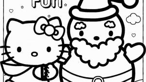 Coloring Pages Of Hello Kitty Christmas Happy Holidays Hello Kitty Coloring Page