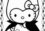 Coloring Pages Of Hello Kitty Halloween Hello Kitty Halloween Coloring Pages