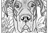 Coloring Pages Of Jaguars Printable Great Dane Coloring Page "moose"