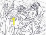 Coloring Pages Of Jerusalem Fourteenth Station Jesus is Laid In the tomb Coloring Page