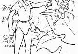 Coloring Pages Of Peter Pan and Tinkerbell Tinkerbell Coloring Pages